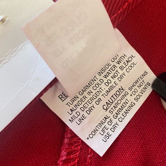 Vintage Rocky Mountain Clothing Co Red Jeans size 32 - Picture 14 of 15